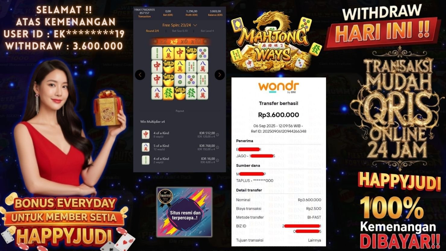 HAPPYJUDI JACKPOT SLOT MAHJONG WAYS